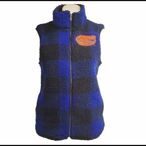 Pink Victoria’s Secret Sherpa Florida Gators Vest